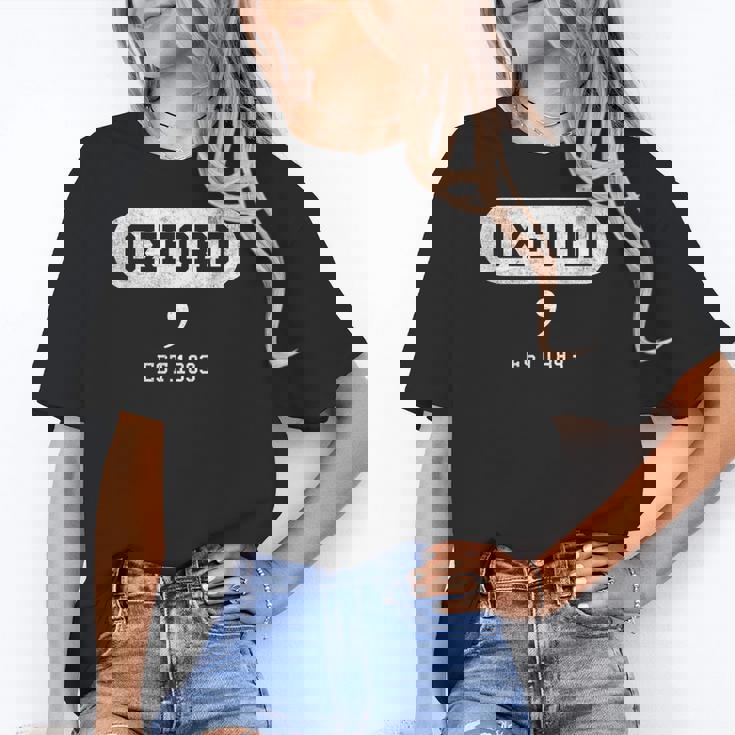 Oxford Comma English Teacher Shirt T-Shirt Women&#x27;s T-Shirt