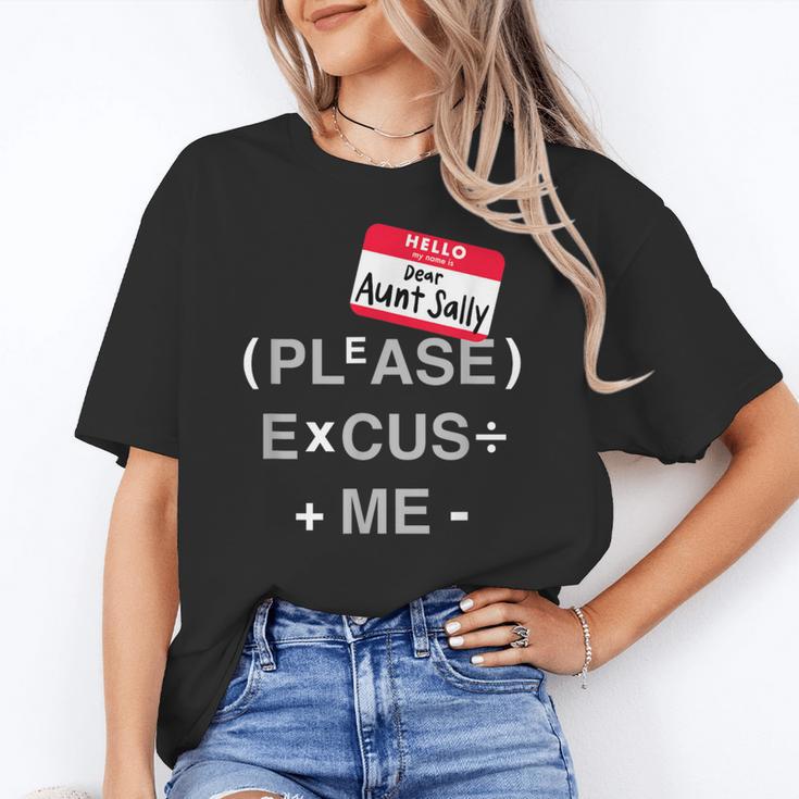 PEMDAS Math Teacher Halloween Costume Women's T-Shirt