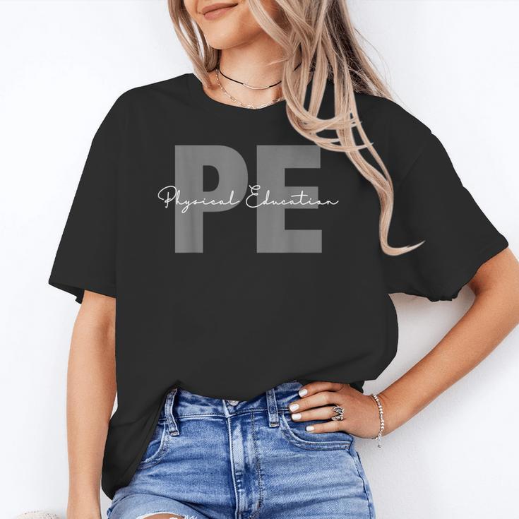 Physical Education PE Teacher Phys Ed Student Grad Women's T-Shirt