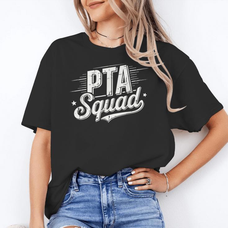 PTA Squad Parent Teacher Association Back To School Teacher Women's T-Shirt