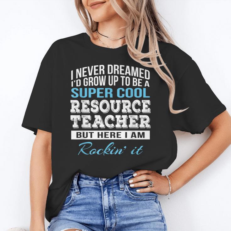 Resource Teacher Tshirt Men Women Women's T-Shirt