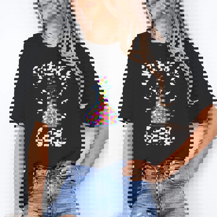 Science Girl Chemistry Biology Student Teacher Women&#x27;s T-Shirt