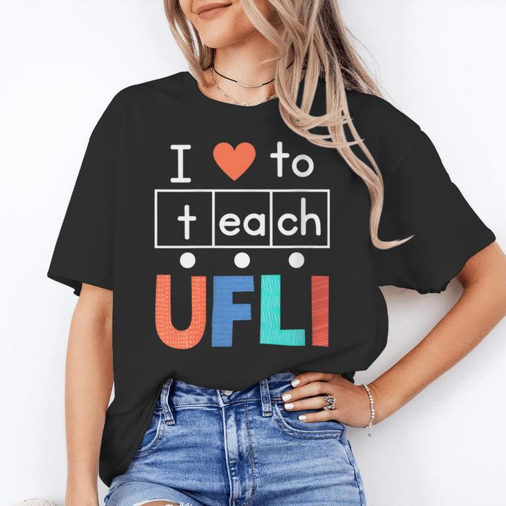 Science Of Reading I Love To Teach UFLI Teacher Literacy Women's T-Shirt, Science Teacher Gifts, trending gift Science Of Reading I Love To Teach UFLI Teacher Literacy Women's T-Shirt, Science Teacher Gifts, trending gift