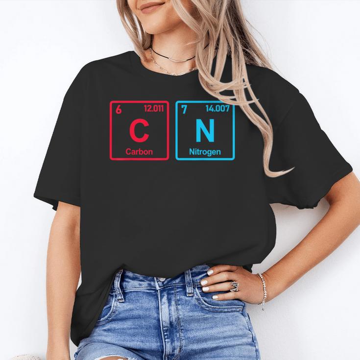 Six Seven Meme 6 7 Science Teacher 6-7 Periodic Table Women's T-Shirt