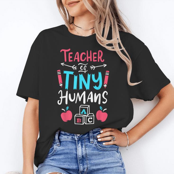 Teacher Preschool Pre K Kindergarten Women's T-Shirt