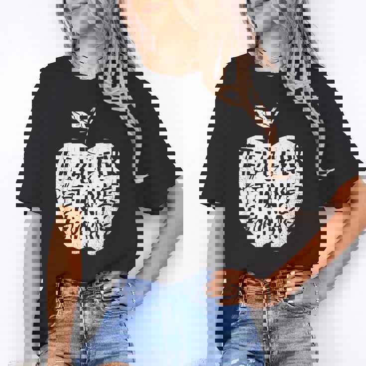 Teacher Of Tiny Humans Preschool Kindergarten Teacher Women&#x27;s T-Shirt