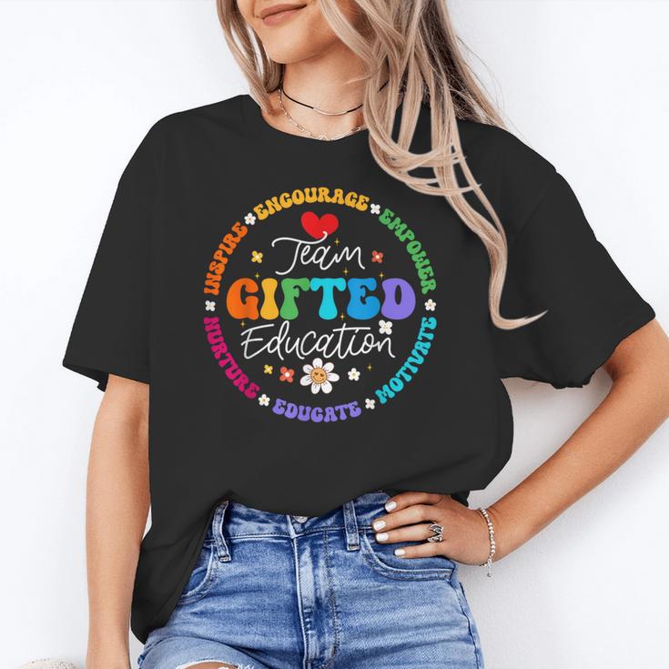 Team Ed Education Teacher Appreciation Back To School Women's T-Shirt
