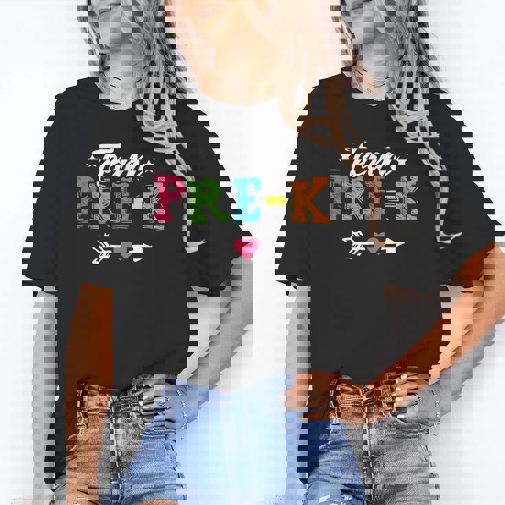 Team Pre-K Shirt PreSchool Teacher Student Back To School Women&#x27;s T-Shirt