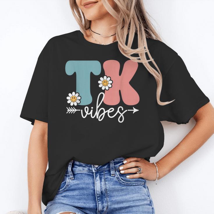 TK Vibes Back To School Teachers Students TK Team Women's T-Shirt