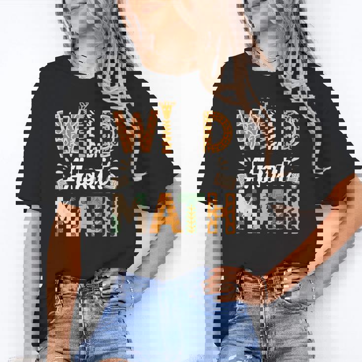 Wild About Math Cute Teacher Student Math Club Women&#x27;s T-Shirt