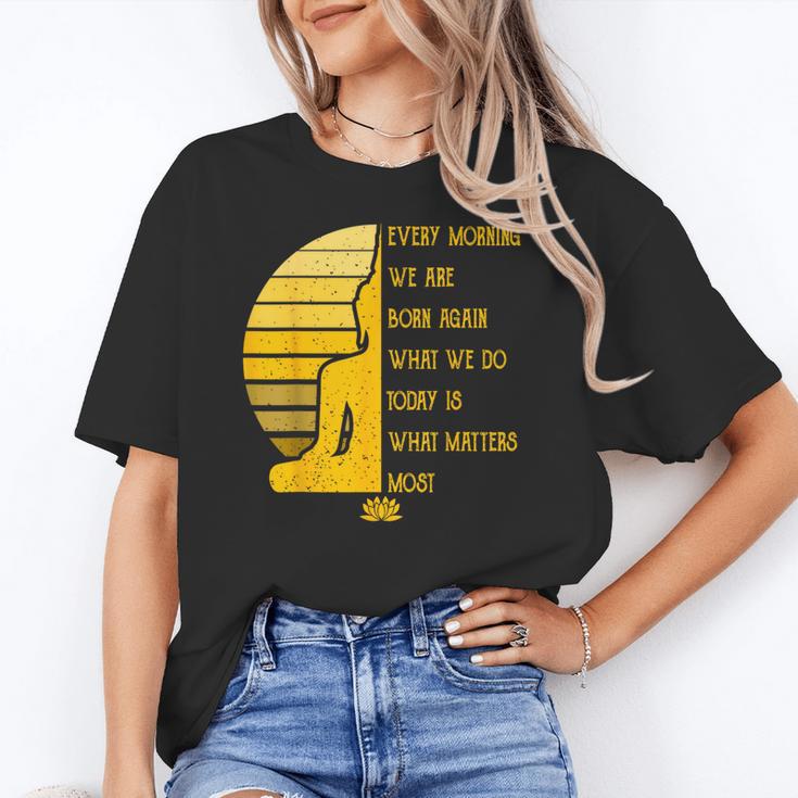 Yoga Meditation Buddha Yoga Teacher T-Shirt Women's T-Shirt