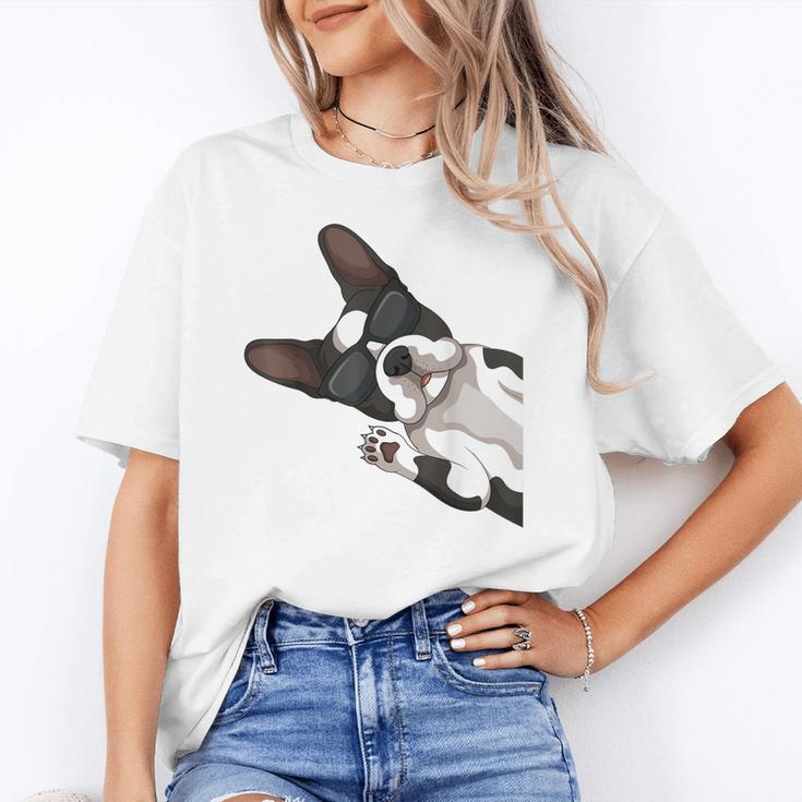 Boston Terrier Bostie Dog Kids Men Women's T-Shirt