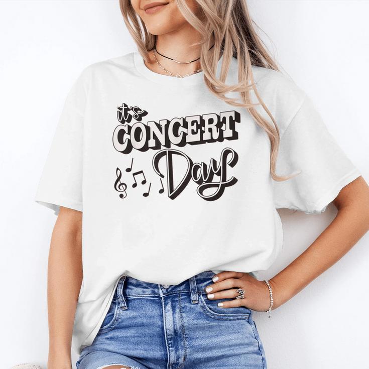 The Concert Day Elementary Music Teacher First Day Of School Women's T-Shirt