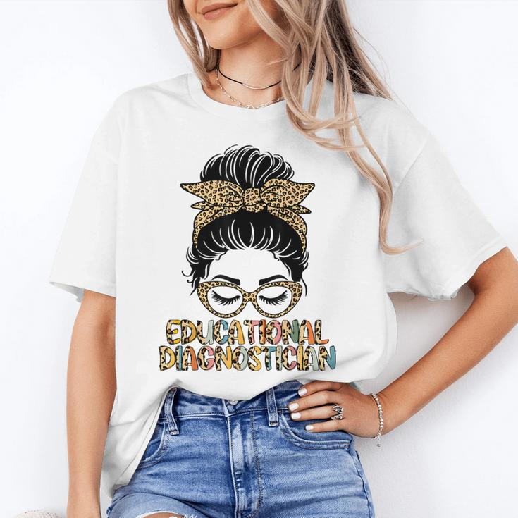 Cute Educational Diagnostician Teacher Appreciation Week Men Women Women's T-Shirt, trending gift Cute Educational Diagnostician Teacher Appreciation Week Men Women Women's T-Shirt, trending gift