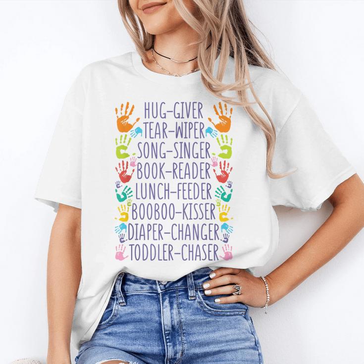 Daycare Provider Daycare Teacher Childcare Provider Women's T-Shirt