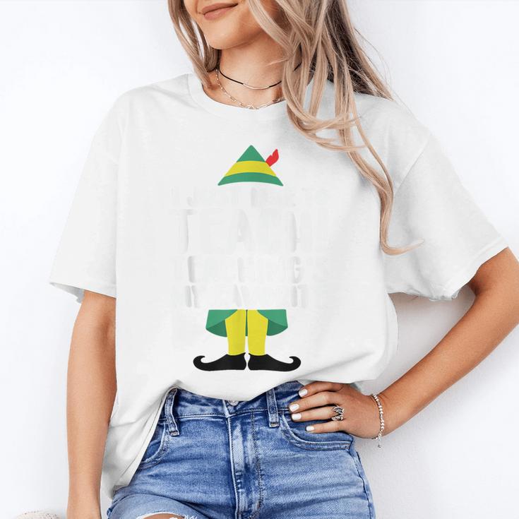 Duble2t I Just Like To Teach Teachings My Favorite Elf Teacher -Adults & -Kids Red Short Sleeve Women's T-Shirt