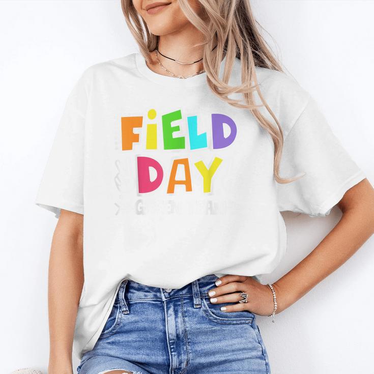 Field Day Green Team For Teacher Kids Field Day Games Women's T-Shirt
