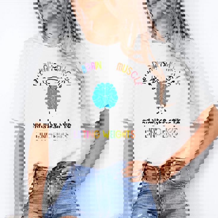 Growth Mindset Tee Teacher Quotes Men Women Kids Women&#x27;s T-Shirt