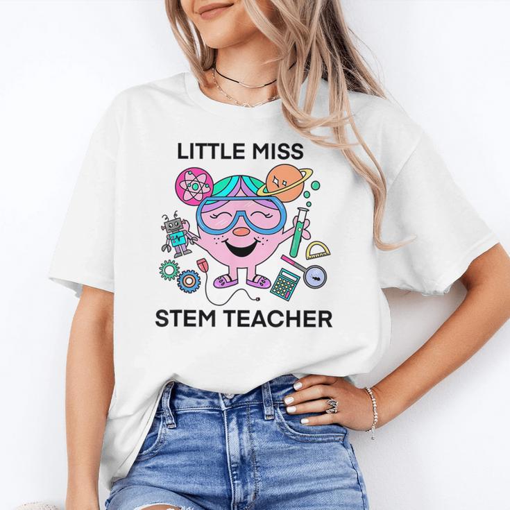 Little Miss Stem Teacher Women's T-Shirt