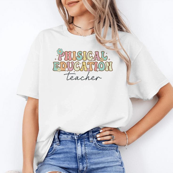 PE Teacher Back To School Physical Education Teacher Women's T-Shirt