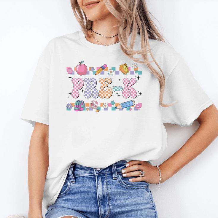 Pre-K Back To School Teachers Kids 1st Day Of School Women's T-Shirt, trending gift