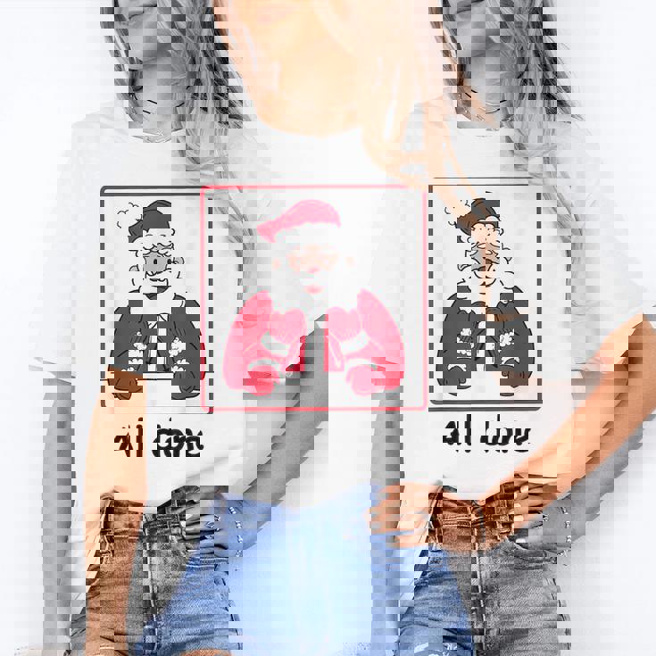 Retro All Done Christmas Special Ed Teacher Team Santa Women Women&#x27;s T-Shirt