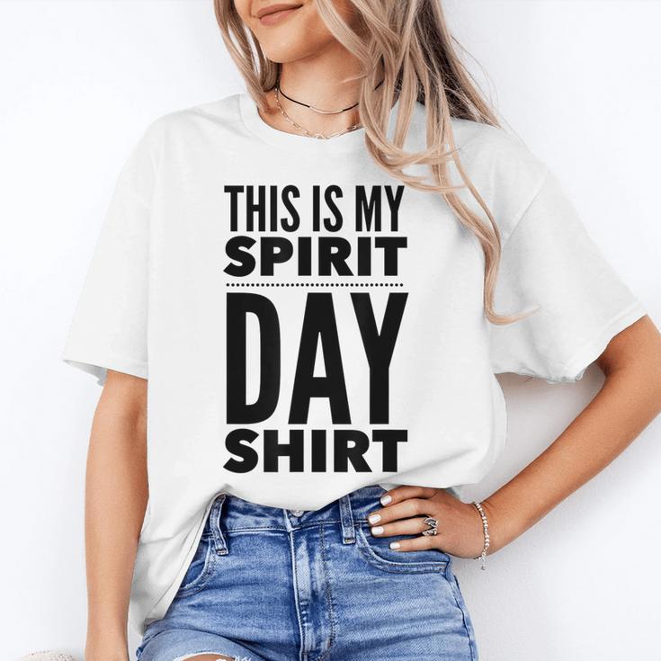 School Teacher Spirit Day Costume For Men Women Women's T-Shirt