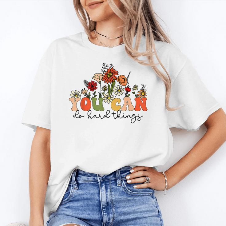 Test Day Teacher Shirt You Can Do Hard Things Women Kids Women's T-Shirt