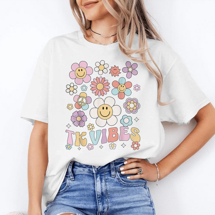 TK Vibes Back To School TK Girl Kid TK Team TK Teacher Women Women's T-Shirt