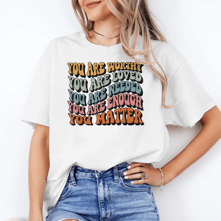 Unity Day Tee Orange Women Teacher You Matter Orange Be Kind Women's T-Shirt
