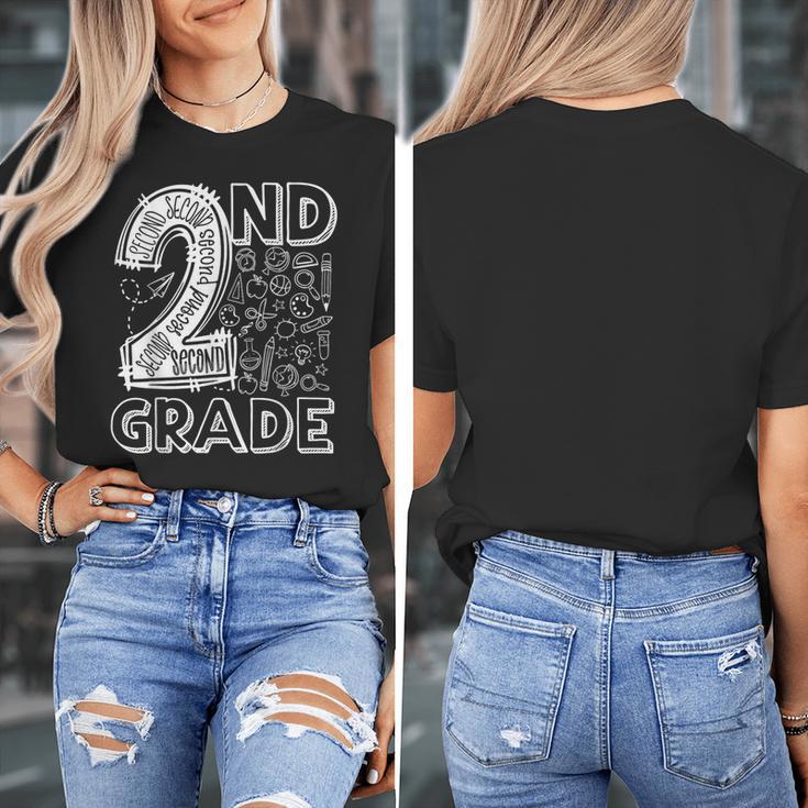 2nd Grade Typography Team 2nd Grade Teacher Back To School Women's T-Shirt, 2nd Grade Teacher Gifts, funny design 2nd Grade Typography Team 2nd Grade Teacher Back To School Women's T-Shirt, 2nd Grade Teacher Gifts, funny design
