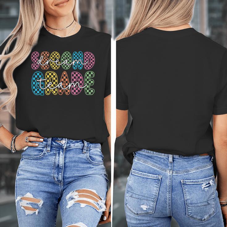 2nd Second Grade Dream Team Teacher First Day Back To School Women's T-Shirt, 2nd Grade Teacher Gifts, First Grade Teacher Gifts, funny design 2nd Second Grade Dream Team Teacher First Day Back To School Women's T-Shirt, 2nd Grade Teacher Gifts, First Grade Teacher Gifts, funny design