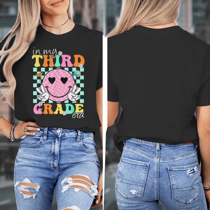 In My 3rd Grade Era Back To School Smile Face Teacher Kid Women's T-Shirt, funny design In My 3rd Grade Era Back To School Smile Face Teacher Kid Women's T-Shirt, funny design