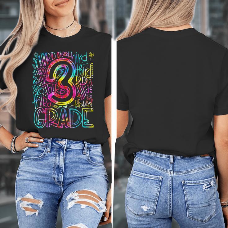3rd Grade Typography Team Third Grade Teacher Back To School Women's T-Shirt, funny design 3rd Grade Typography Team Third Grade Teacher Back To School Women's T-Shirt, funny design