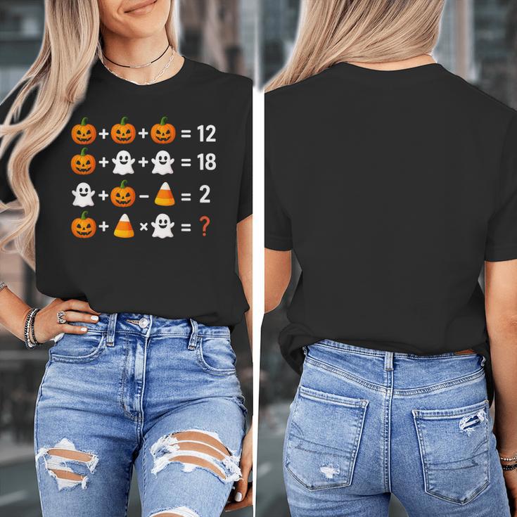 6 7 Meme 67 Halloween Order Of Operations Math Teacher Women's T-Shirt, funny design 6 7 Meme 67 Halloween Order Of Operations Math Teacher Women's T-Shirt, funny design
