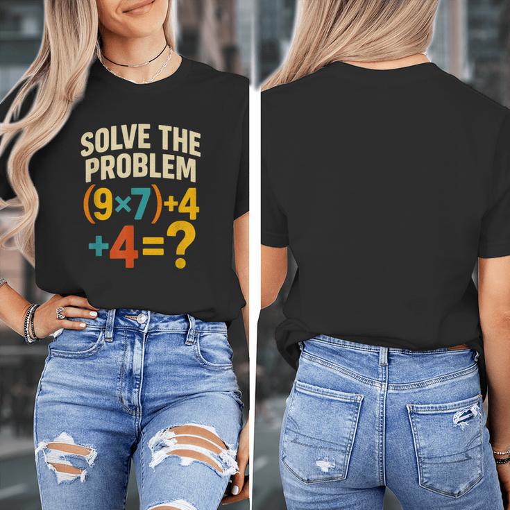 67 Meme Pemdas Elementary Math Teacher Brainrot Joke Women's T-Shirt, funny design 67 Meme Pemdas Elementary Math Teacher Brainrot Joke Women's T-Shirt, funny design