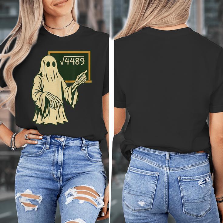 67 Meme Square Root 4489 Slang Math Teacher Skeleton Women's T-Shirt, funny design 67 Meme Square Root 4489 Slang Math Teacher Skeleton Women's T-Shirt, funny design