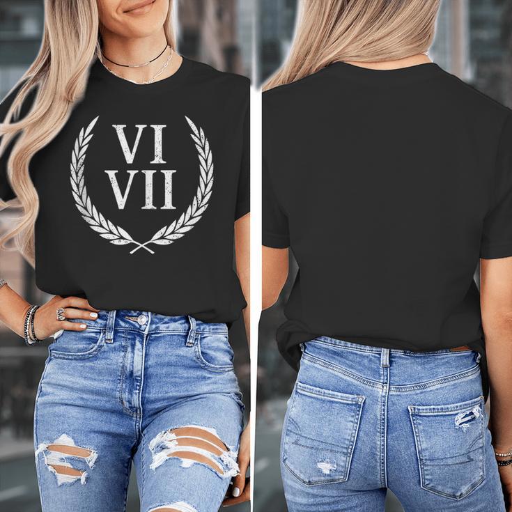 67 Roman Numerals Meme History Teacher Vintage History Women's T-Shirt, History Teacher Gifts, funny design 67 Roman Numerals Meme History Teacher Vintage History Women's T-Shirt, History Teacher Gifts, funny design