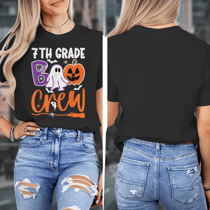 7th Grade Boo Crew Teacher Student Halloween Costume Women's T-Shirt, funny design 7th Grade Boo Crew Teacher Student Halloween Costume Women's T-Shirt, funny design