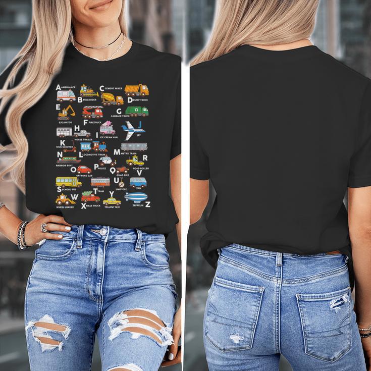 Alphabet Vehicles ABCs Learning Teachers Kids Boys Girls Women's T-Shirt, funny design Alphabet Vehicles ABCs Learning Teachers Kids Boys Girls Women's T-Shirt, funny design