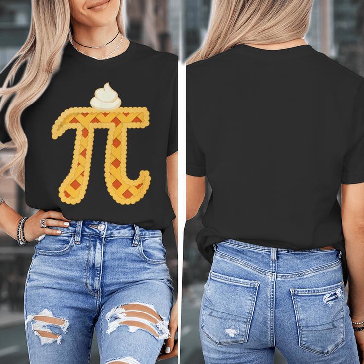 Apple Pi Pie Pun Math Teacher Pi Day 2020 Women's T-Shirt, funny design