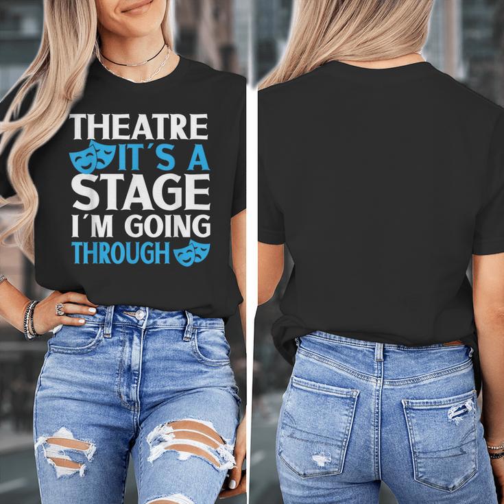 Theater Teacher Drama Teacher Theater Nerd Actor Men Women Kids Women's T-Shirt, funny design Theater Teacher Drama Teacher Theater Nerd Actor Men Women Kids Women's T-Shirt, funny design
