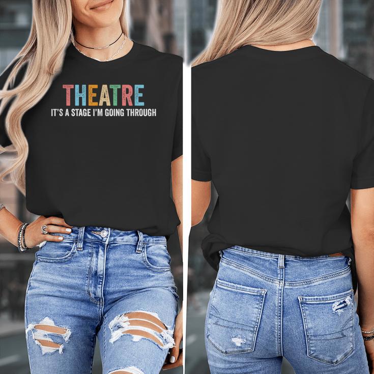 Theatre Drama Teacher Stage Play Broadway Theatre Women's T-Shirt, funny design Theatre Drama Teacher Stage Play Broadway Theatre Women's T-Shirt, funny design