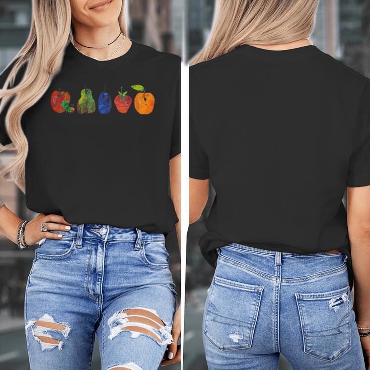 Back To School Cute Hungry Lover Fruits Teacher Women's T-Shirt, funny design