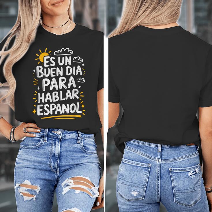 Bilingual Teacher Maestra Spanish Teacher Women's T-Shirt, funny design Bilingual Teacher Maestra Spanish Teacher Women's T-Shirt, funny design