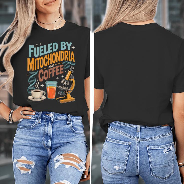 Biology Teacher Science Fueled By Mitochondria Coffee Women's T-Shirt, Science Teacher Gifts, funny design Biology Teacher Science Fueled By Mitochondria Coffee Women's T-Shirt, Science Teacher Gifts, funny design