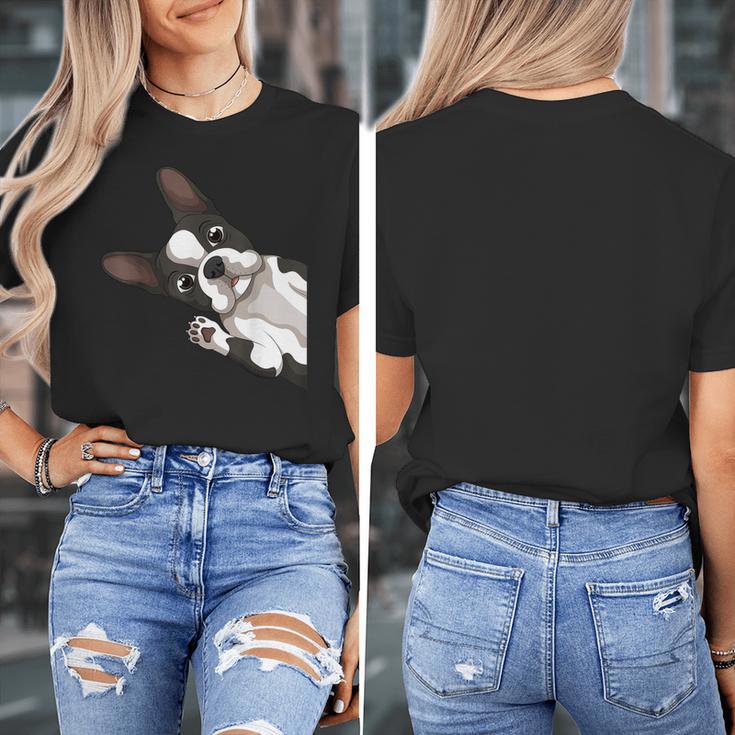 Boston Terrier Bostie Dog Kids Boys Girls Women's T-Shirt, funny design