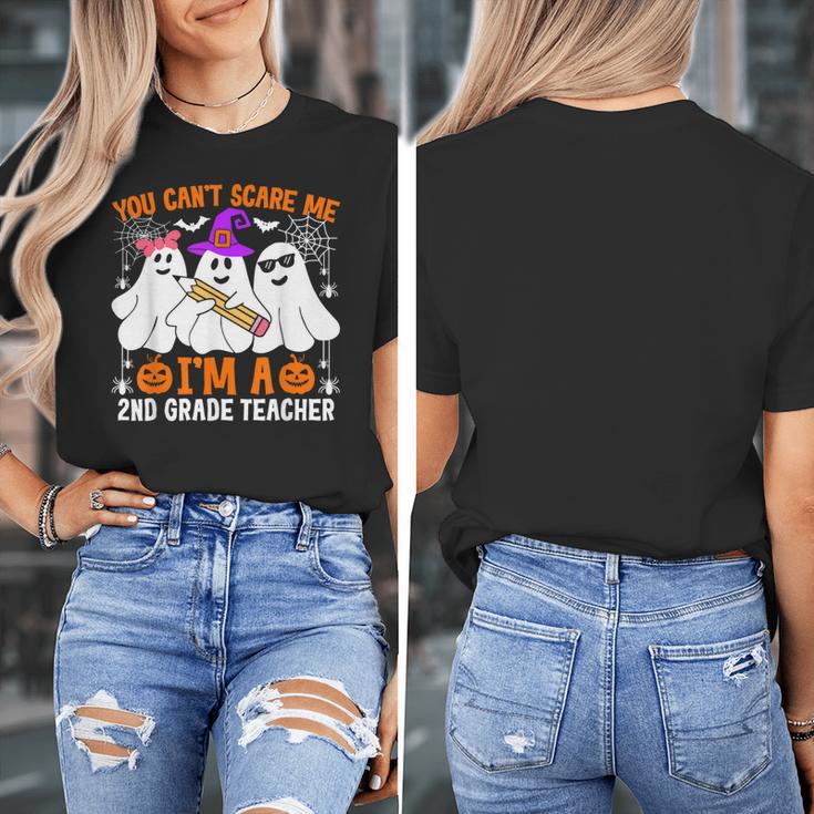 You Can't Scare Me I'm A 2nd Grade Teacher Halloween Women's T-Shirt, 2nd Grade Teacher Gifts, funny design You Can't Scare Me I'm A 2nd Grade Teacher Halloween Women's T-Shirt, 2nd Grade Teacher Gifts, funny design