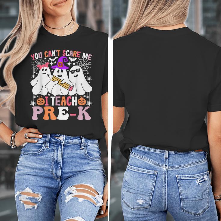 You Can't Scare Me I Teach Pre-k Halloween Teacher Women's T-Shirt, funny design You Can't Scare Me I Teach Pre-k Halloween Teacher Women's T-Shirt, funny design