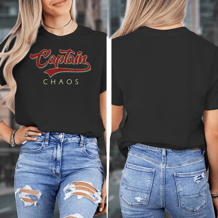 Captain Chaos Shirt For Parent Teacher Or Crazy Child Women's T-Shirt, funny design Captain Chaos Shirt For Parent Teacher Or Crazy Child Women's T-Shirt, funny design